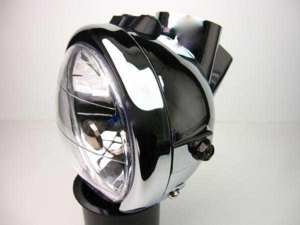 モンキー/ゴリラ マルチリフレクターヘッドライト(クリア)&ヘッドライトケース(クローム)セット拍卖