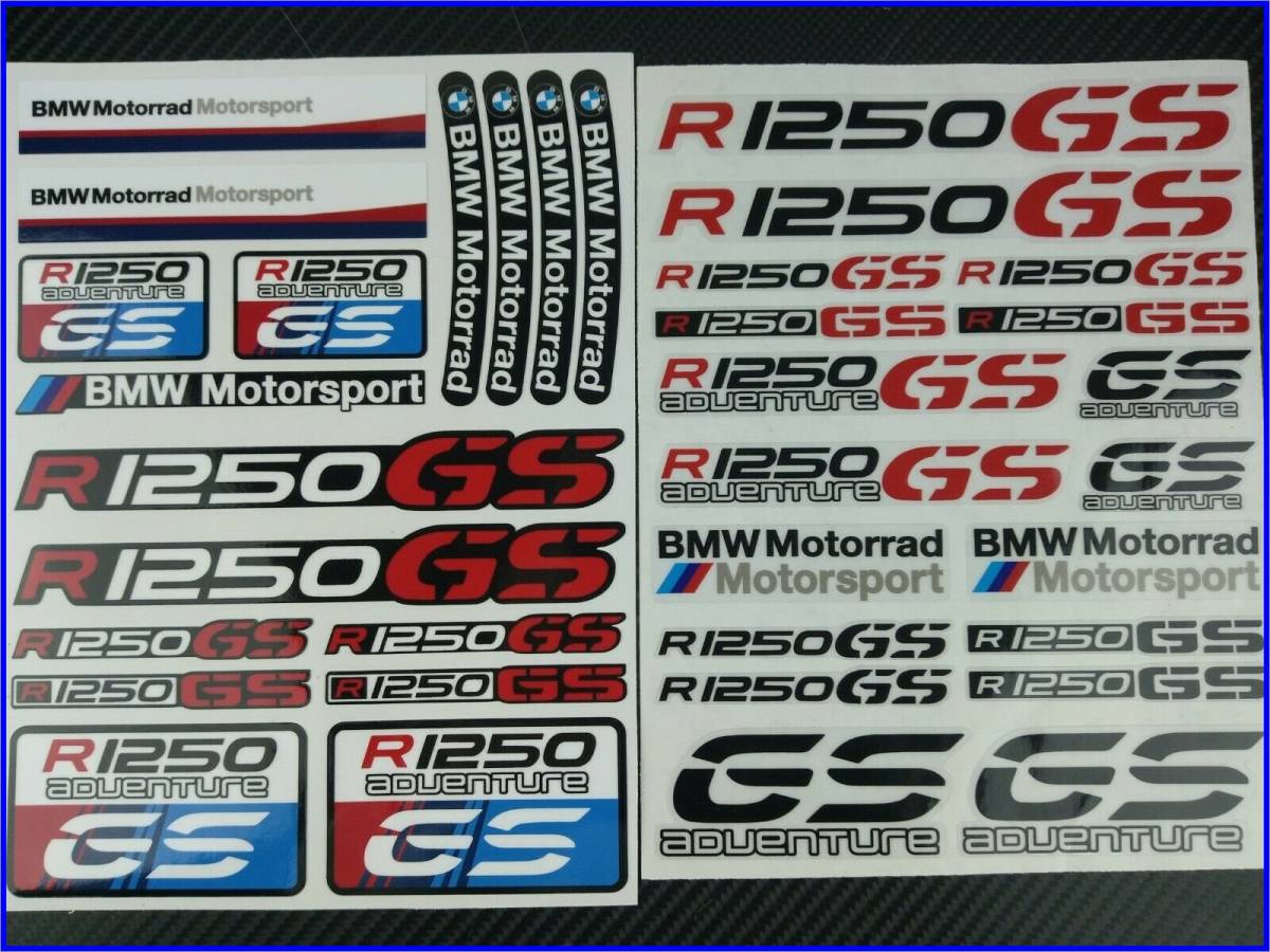 BMW R1250GS LC/ADV アドベンチャー ステッカー 2枚セット S138拍卖