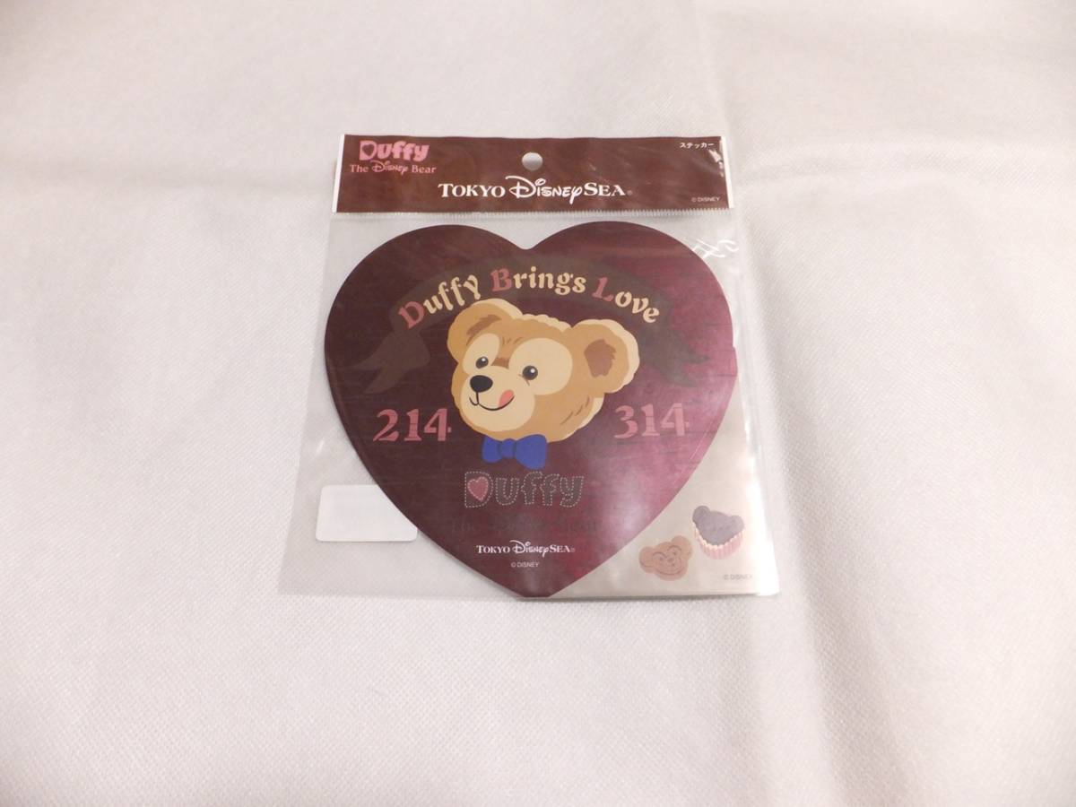 ディズニーシー ダッフィー バレンタイン ステッカー シール ディズニーベア拍卖