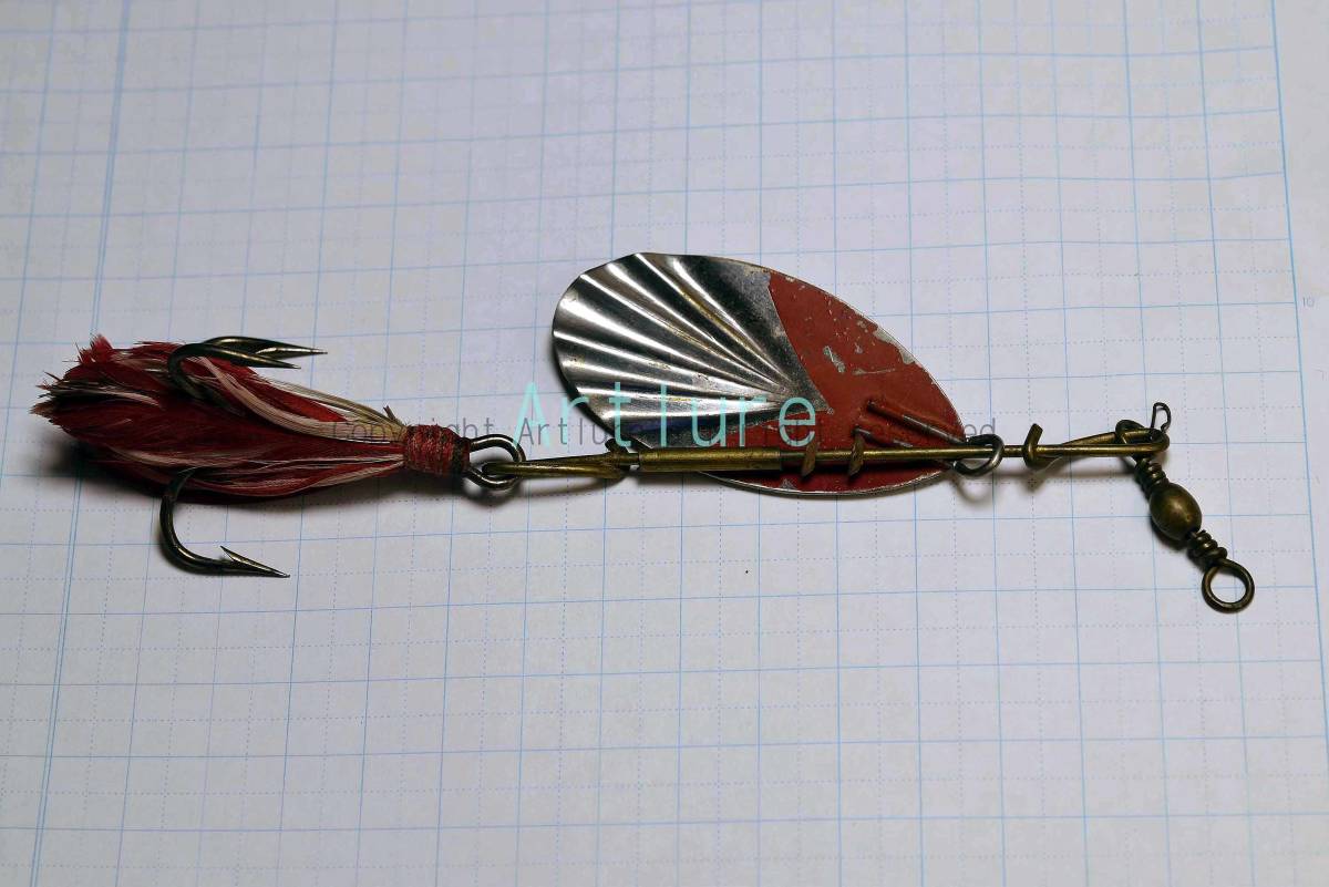 VINTAGE RARE METAL LURE, #6 USA 希少蒐集家向けヴィンテージメタルルアー、5425-5 オールドルアー、拍卖