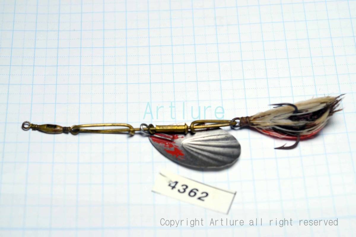 VINTAGE RARE METAL LURE, HENDRYX N04 希少蒐集家向けヴィンテージメタルルアー、4362-130 オールドルアー、拍卖