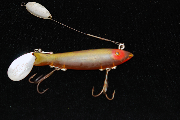 VINTAGE LURE,heddon dowagiac spook 希少蒐集家向けヴィンテージルアー、7489-233 オールドルアー、拍卖