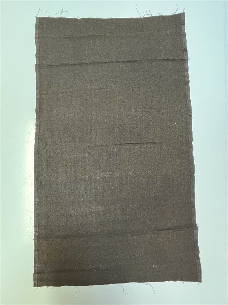 花とら●リサイクル端切れ 薄茶 ちりめん リメイク 素材 細工用 231105-46拍卖
