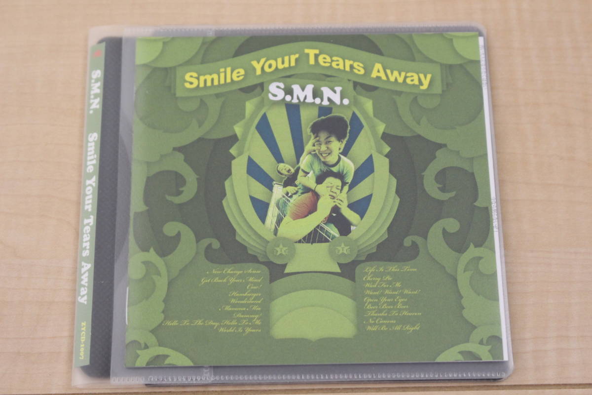 S.M.N. Smile Your Tears Away CD 元ケース無し メディアパス収納拍卖