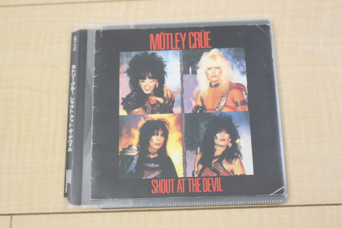 MOTLEY CRUE / SHOUT AT THE DEVIL CD 元ケース無し メディアパス収納拍卖
