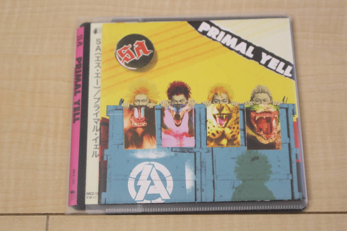 SA / PRIMAL YELL CD 元ケース無し メディアパス収納拍卖