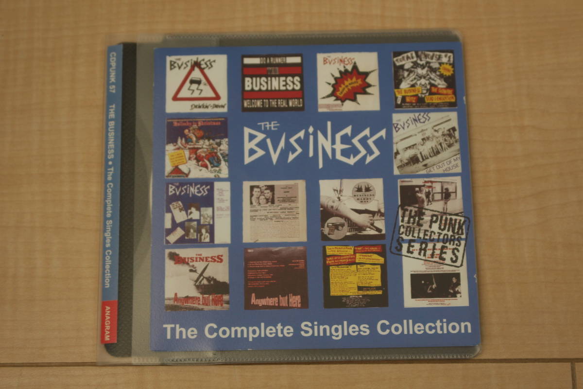 THE BUSINESS / THE COMPLETE SINGLES COLLECTION CD 元ケース無し メディアパス収納拍卖