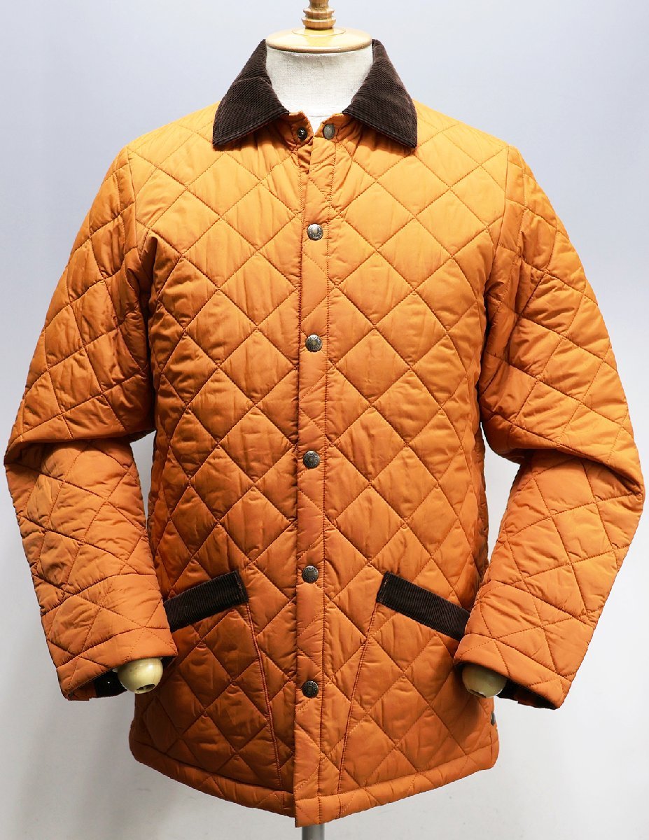 EDDIE BAUER (エディーバウアー) Quilting Jacket / キルティングジャケット #001-9987 オレンジ size XS拍卖