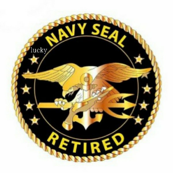 転写 ステッカー 車 カッティングステッカー シール シート デカール ミリタリー NAVY SEALs サイン 引退 バッジ ロゴ バイク 装飾 luk264拍卖