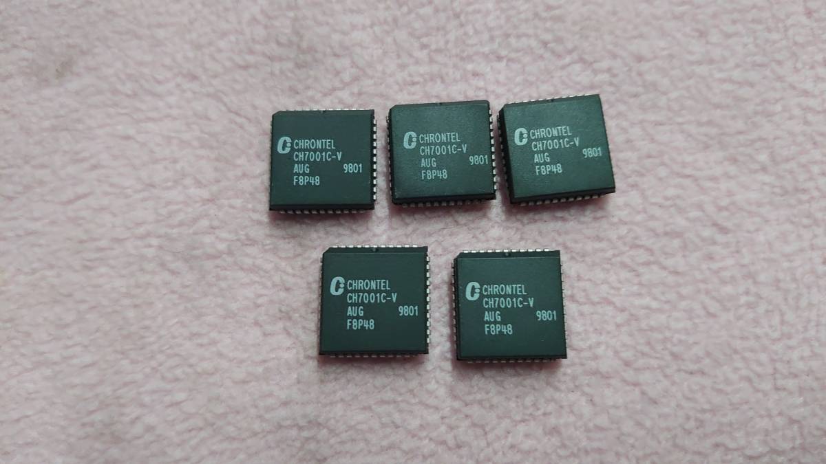 5個セット Chrontel CH7001C VGA to NTSC/PAL encoder 拍卖
