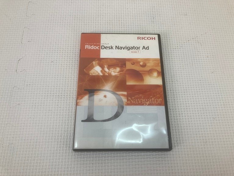 1665-O★Ricoh Ridoc Desk Navigator Ad version 1 + Adobe Acrobat Elements★中古★送料185円(クリックポスト)拍卖