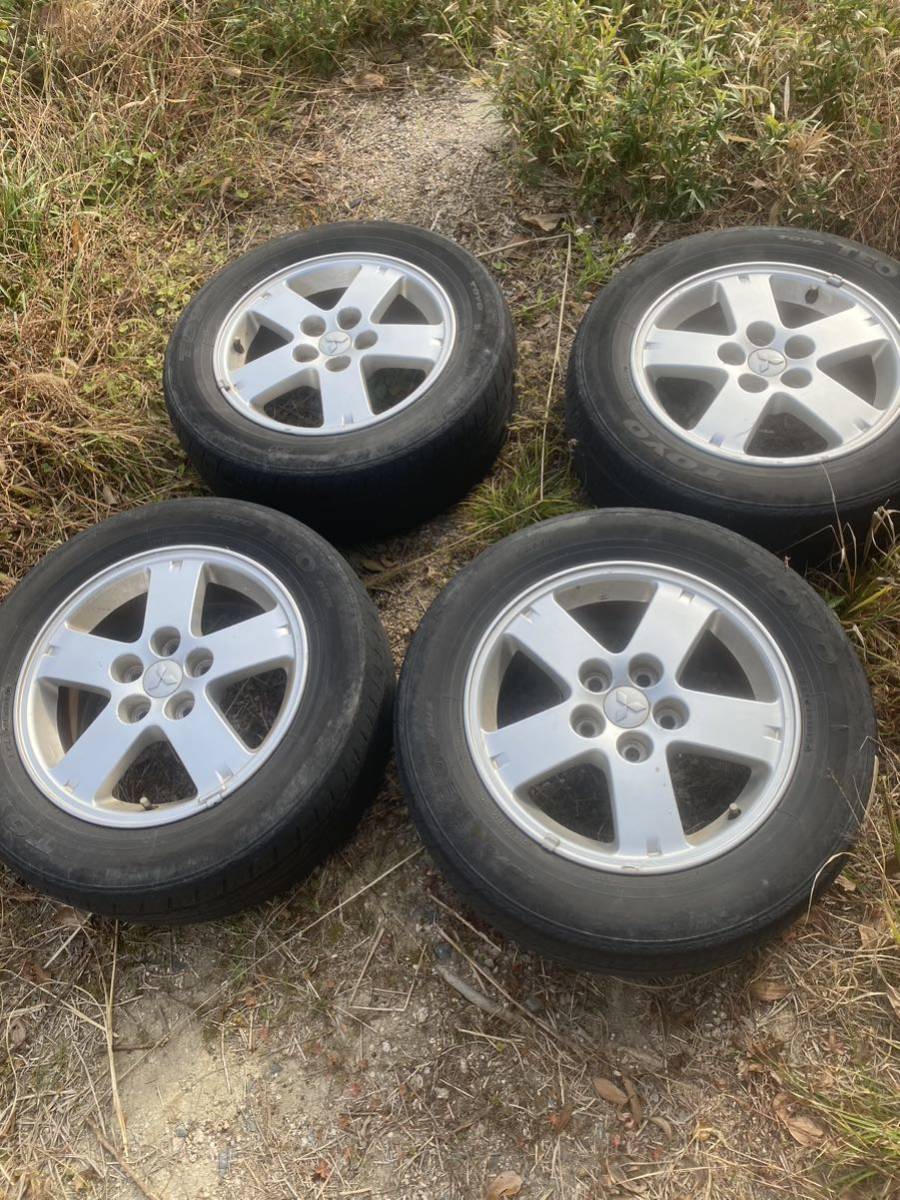 デリカd5純正タイヤホイール 4本拍卖
