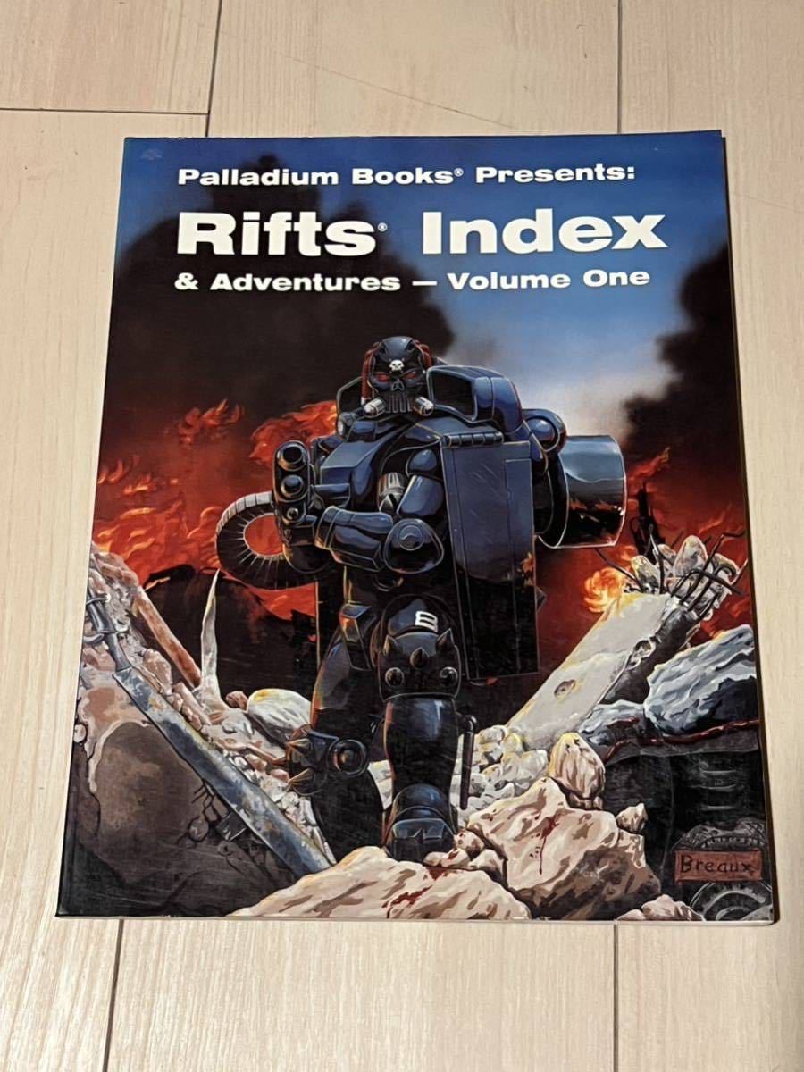 Rifts Index & Adventures vol. One Palladium Books拍卖