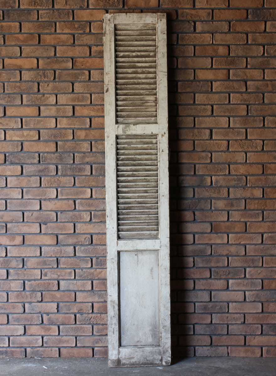 ルーバードア ウッドドア 建具 扉 開き戸 ヴィンテージ アンティーク イギリス フランス レトロ ヨーロッパ ウェリントン wdw-5360拍卖