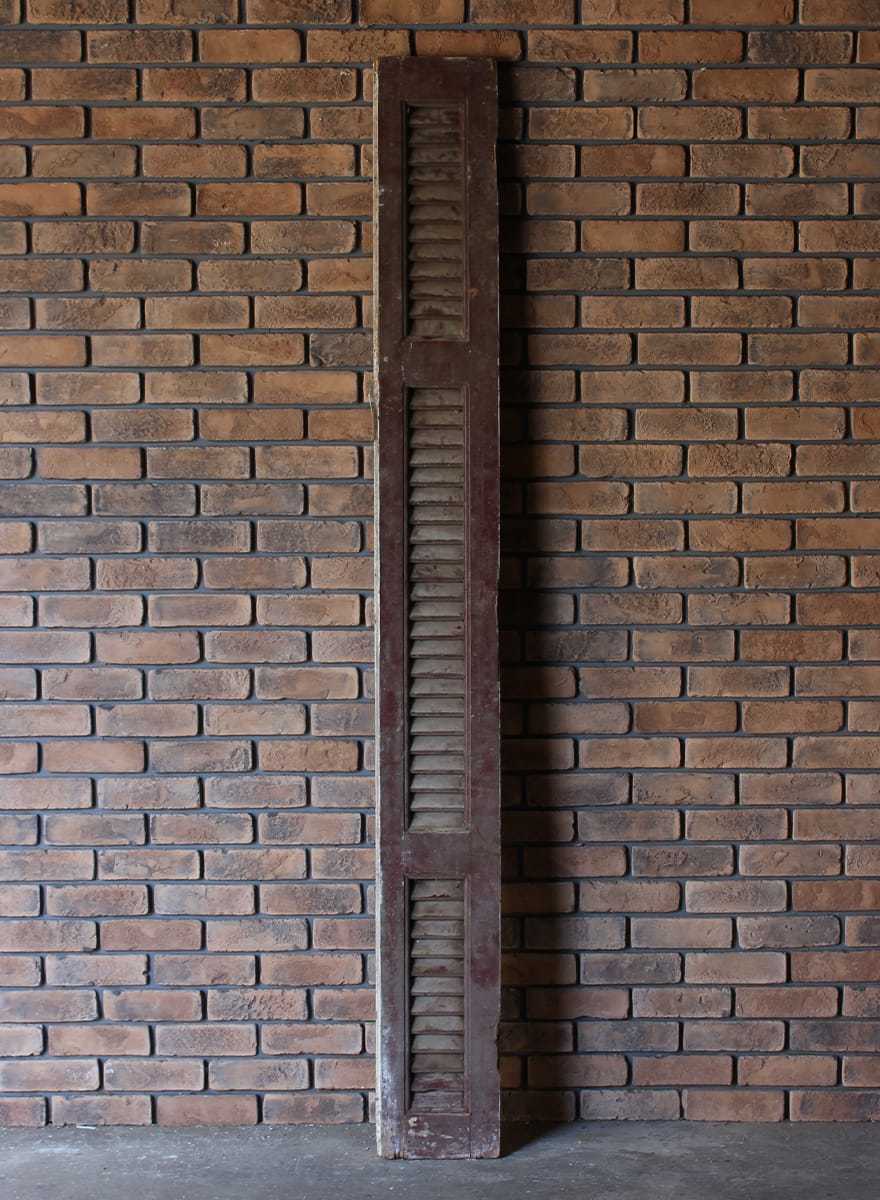 ルーバードア ウッドドア 建具 扉 開き戸 ヴィンテージ アンティーク イギリス フランス レトロ ヨーロッパ ウェリントン wdw-5391拍卖