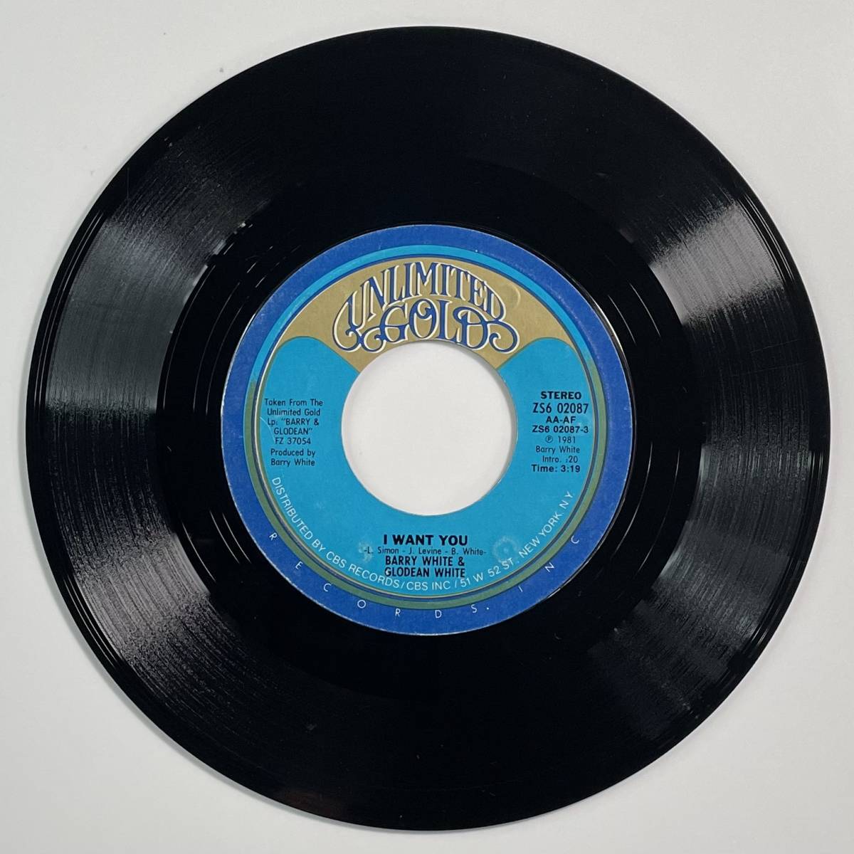 Barry White & Glodean White - I Want You拍卖