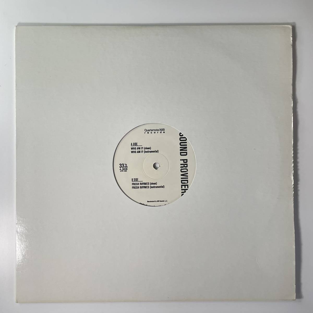 Sound Providers - Who Am I?拍卖