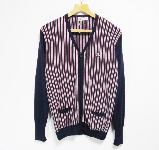 Munsingwear マンシングウェア Penguin ウール カーディガン サイズ2(M) セーター ゴルフ拍卖