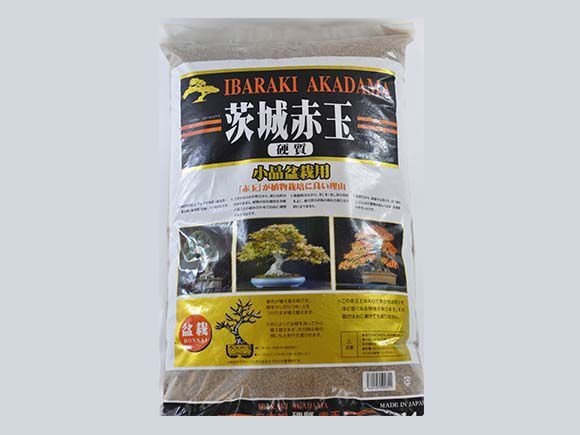 茨城赤玉硬質 小品盆栽用 14リットル 大袋 盆栽 用土 道具 配合 植え替え 専用 本格bonsaiボンサイ拍卖