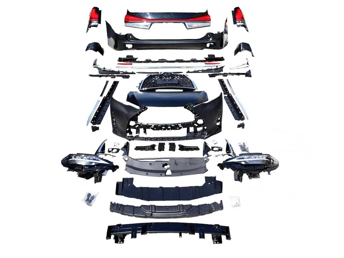 数量限定 トヨタ アルファード 30系 前期 ⇒ レクサス LM-type フロント グリル サイド ボンネット リア ヘッド テール ALPHARD エアロ拍卖