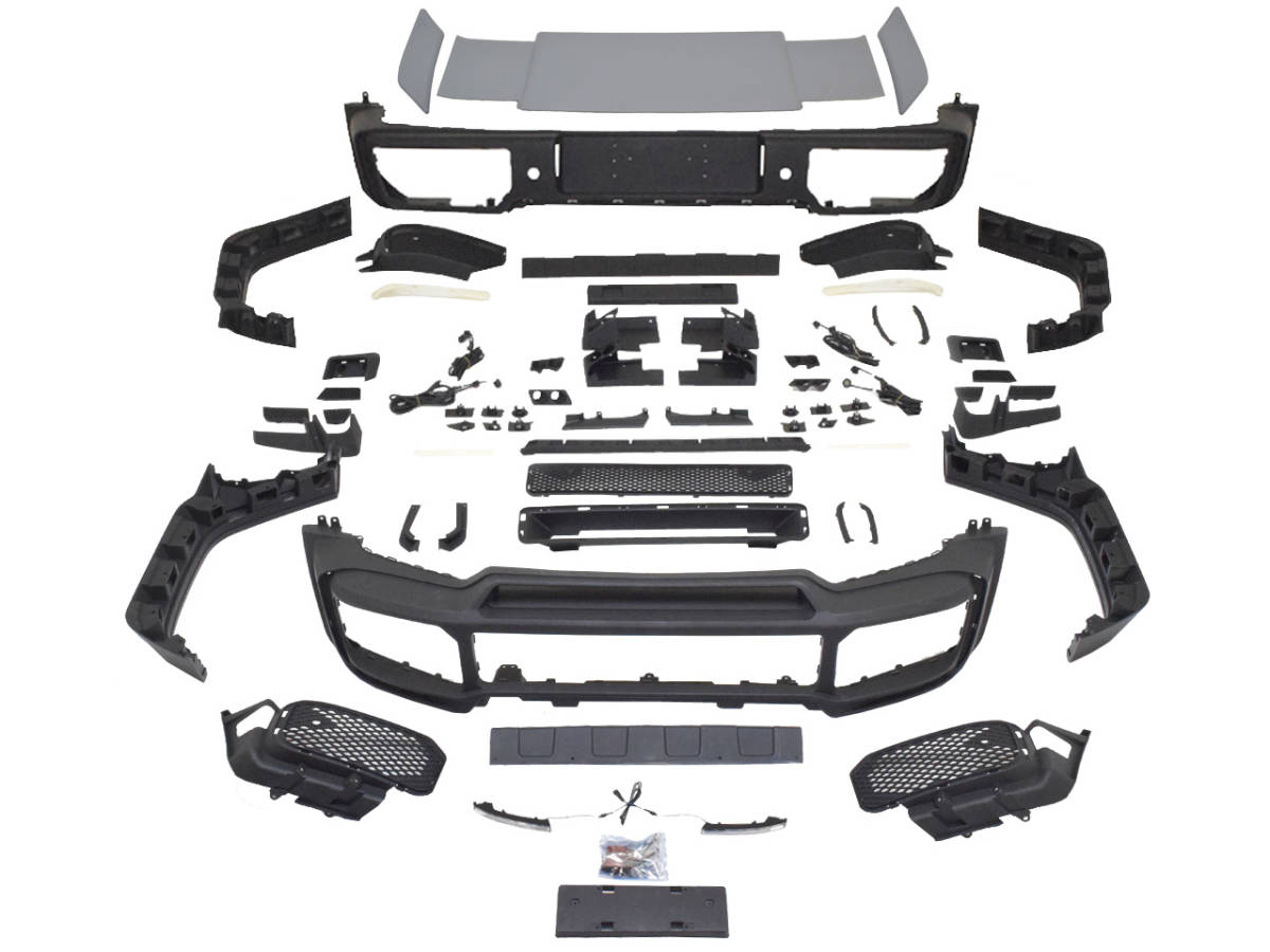 W463A W464 フロント デイライト リア オーバーフェンダー ルーフ メルセデス ベンツ Gクラス 国内発送 即納 カスタム エアロ 外装 部品拍卖