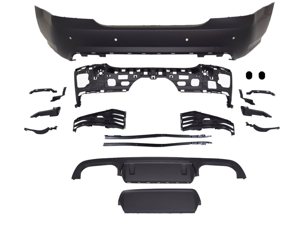 W221 リア バンパー 部品一式 中期 後期 S63 S65type メルセデス ベンツ Sクラス S350 S500 S550 S600 国内発送 即納 カスタム エアロ拍卖