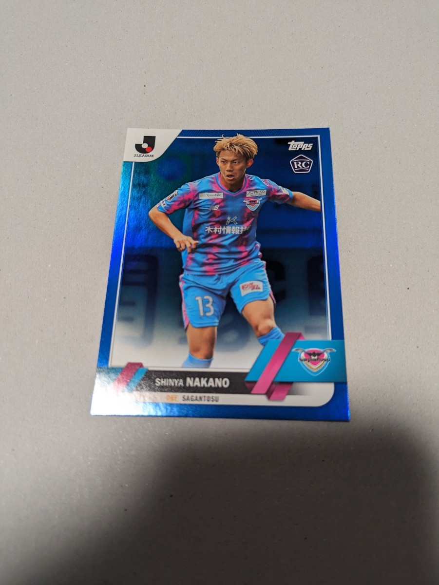 2023 TOPPS Jリーグ フラッグシップ レギュラーパラレル Blue Foil 75枚限定 サガン鳥栖 中野伸哉拍卖