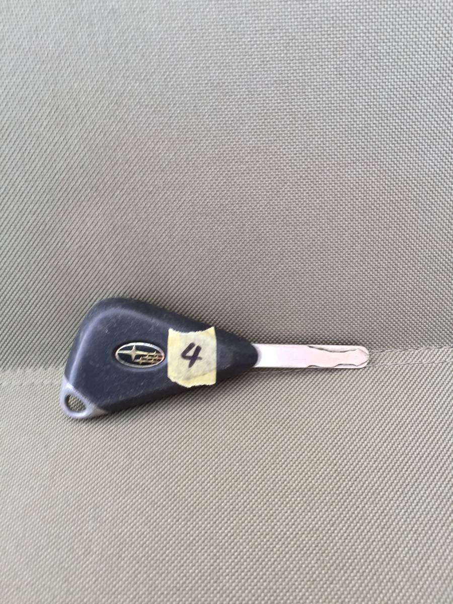 スバル BP5 ツーリングワゴン BP9 アウトバック BL5 レガシィ B4 純正 キーレス リモコン 3ボタン トランク 同梱可能・定形外発送 ④拍卖