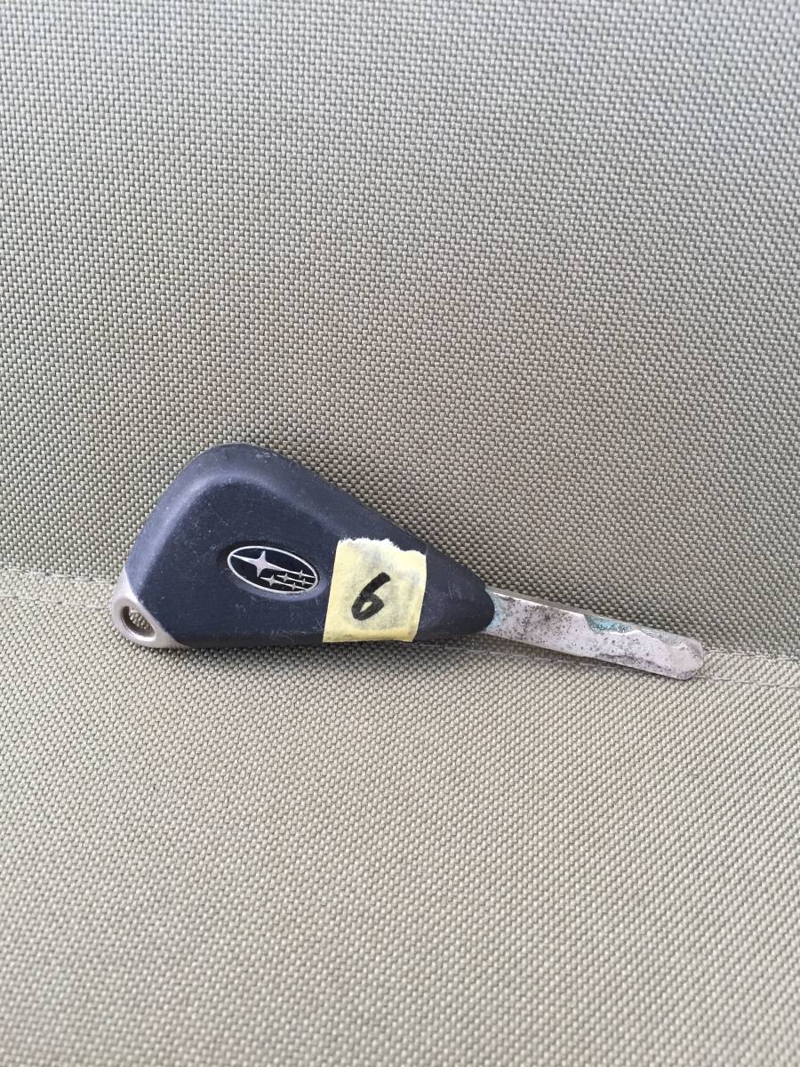 スバル BP5 ツーリングワゴン BP9 アウトバック BL5 レガシィ B4 純正 キーレス リモコン 3ボタン トランク 同梱可能・定形外発送 ⑥拍卖
