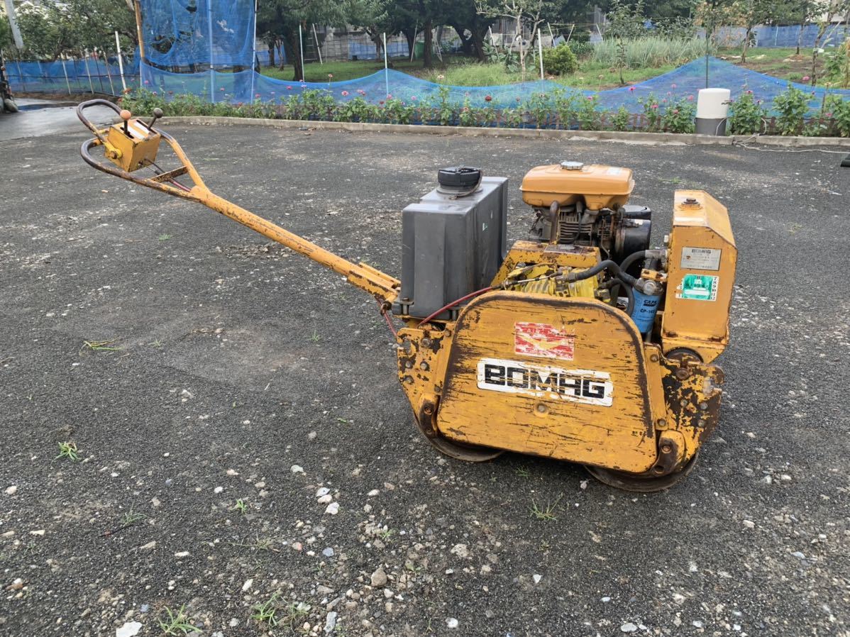 BOMAG ボーマク バンドガイドローラー 振動ローラー BW60H動作品YouTubeでアップロード済み拍卖