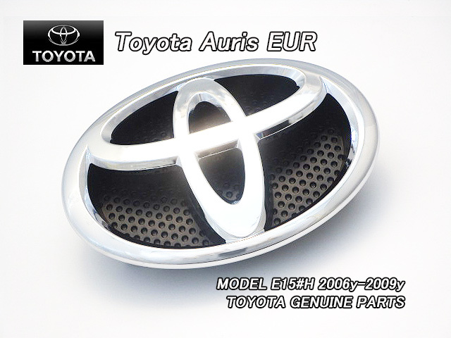オーリスE150H前期/TOYOTA/トヨタAURIS純正EUエンブレム-フロントTマーク/EUR欧州仕様E15#HヨーロッパUKシンボルNZE154H.151H.ZRE154H.152H拍卖