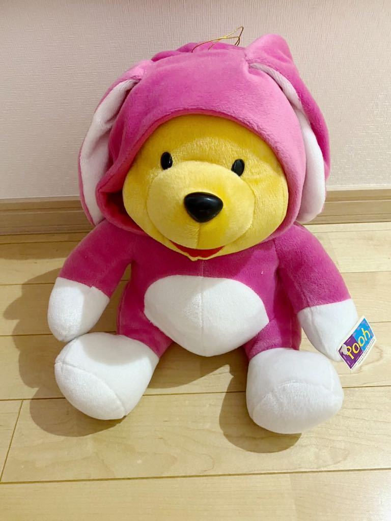 未使用◎プーさん ぬいぐるみ うさぎ着ぐるみ◎景品 アミューズメント拍卖