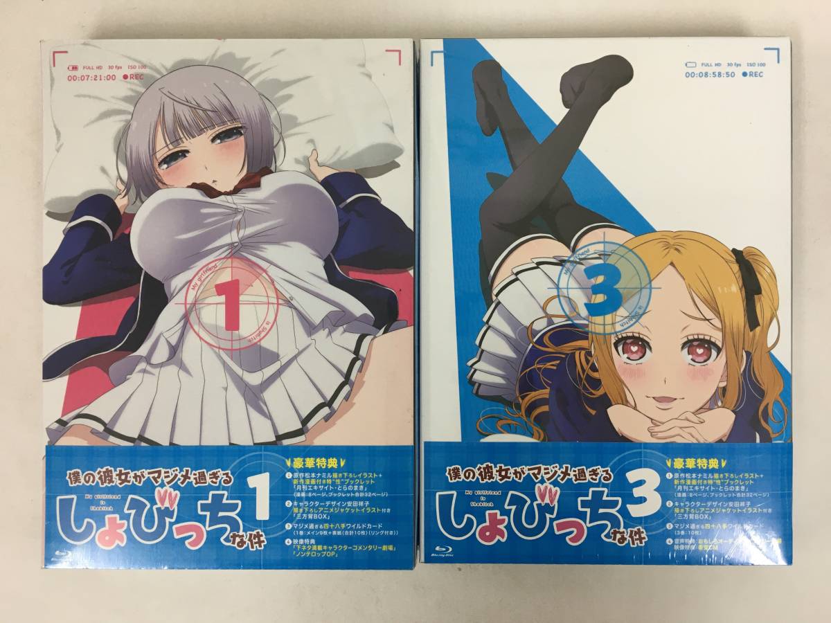 ●○C247 未開封 Blu-ray 僕の彼女がマジメ過ぎるしょびっちな件 (1巻.3巻) 2本セット○●拍卖