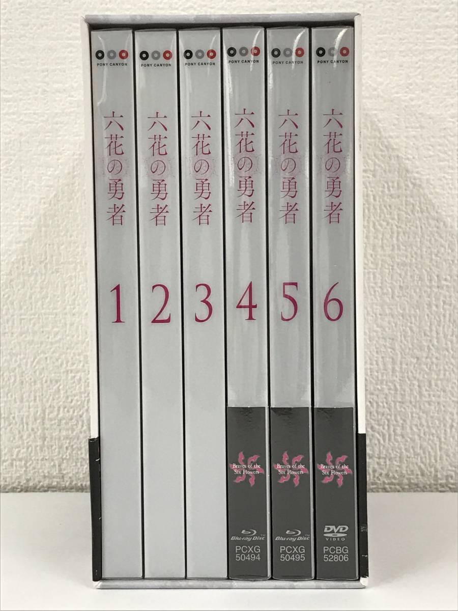★☆C650 未開封/未使用に近いBlu-ray DVD / 六花の勇者 初回版 BOX付き全6巻☆★拍卖