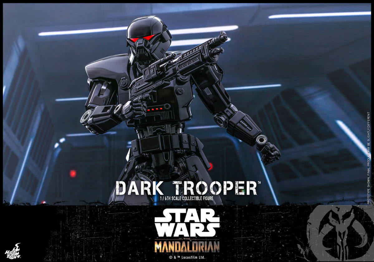 ホットトイズ 1/6 スター・ウォーズ マンダロリアン ダーク・トルーパー 未開封新品 TMS032 Star Wars Dark Trooper Hot Toys拍卖