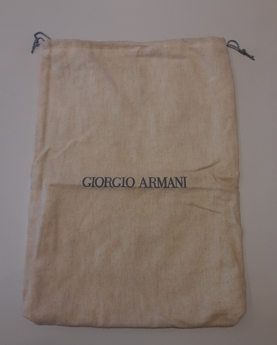 ▲ GIORGIO ARMANI 巾着袋 ジョルジオ アルマーニ 巾着 小物入れ コレクション 袋 保存袋 布袋拍卖