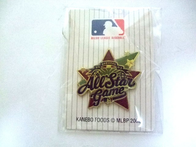 ★激安★即決★非売品★MLB★メジャーリーグ★オールスターゲーム★ピンバッジ★2002★カネボウ★ノベルティ★送料140円★拍卖