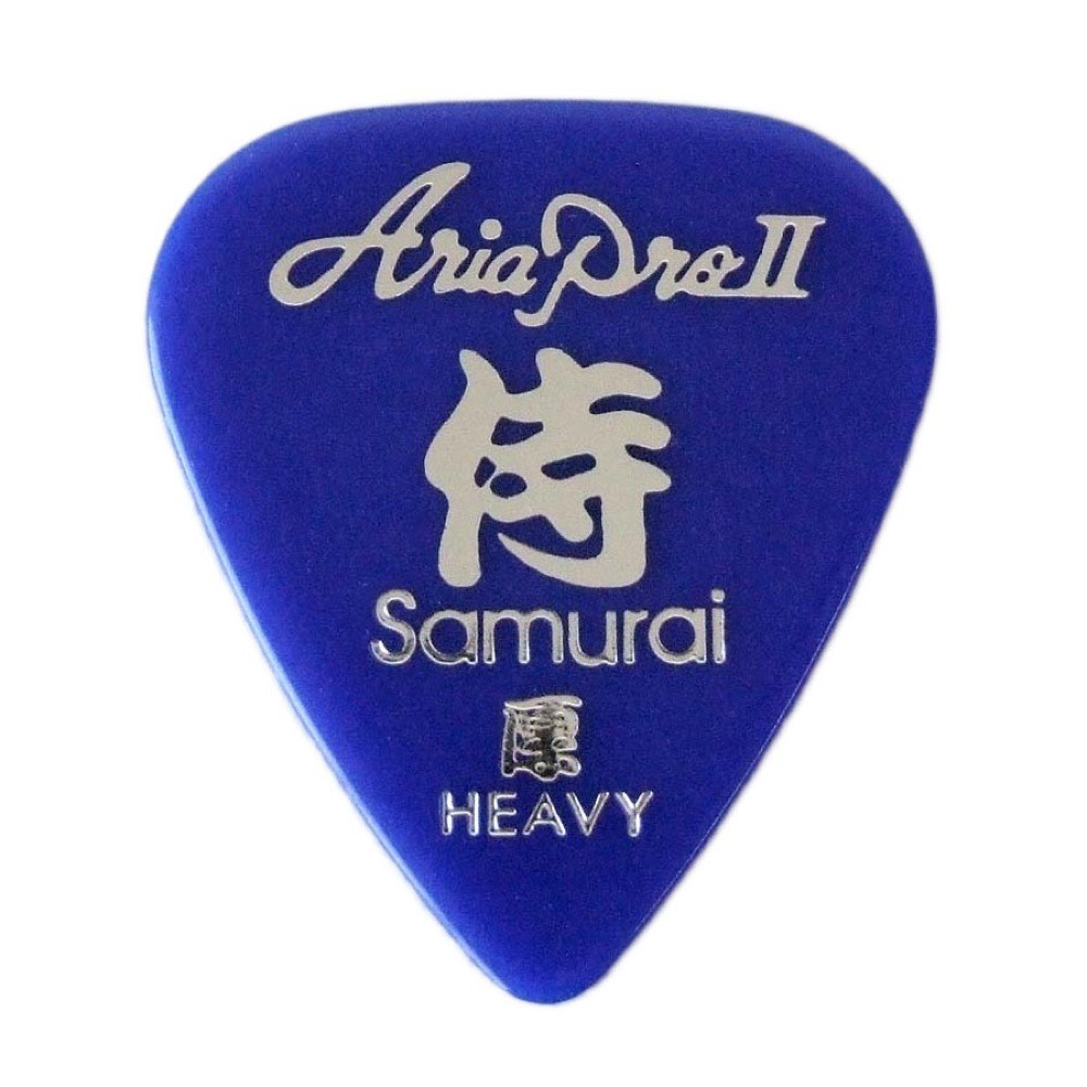 AriaProII KANJI Tear Drop Heavy 侍×10枚 ギターピック拍卖