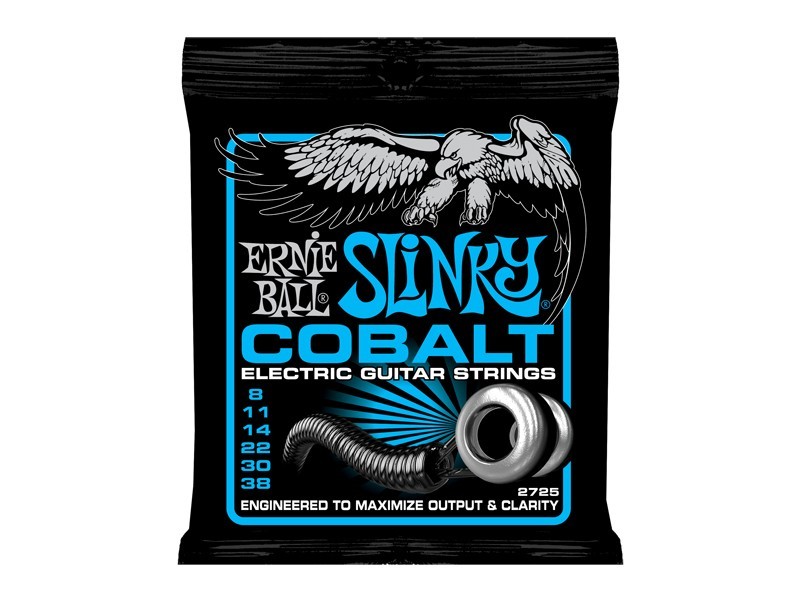 アーニーボール ERNIE BALL 2725 Cobalt Extra Slinky エレキギター弦拍卖