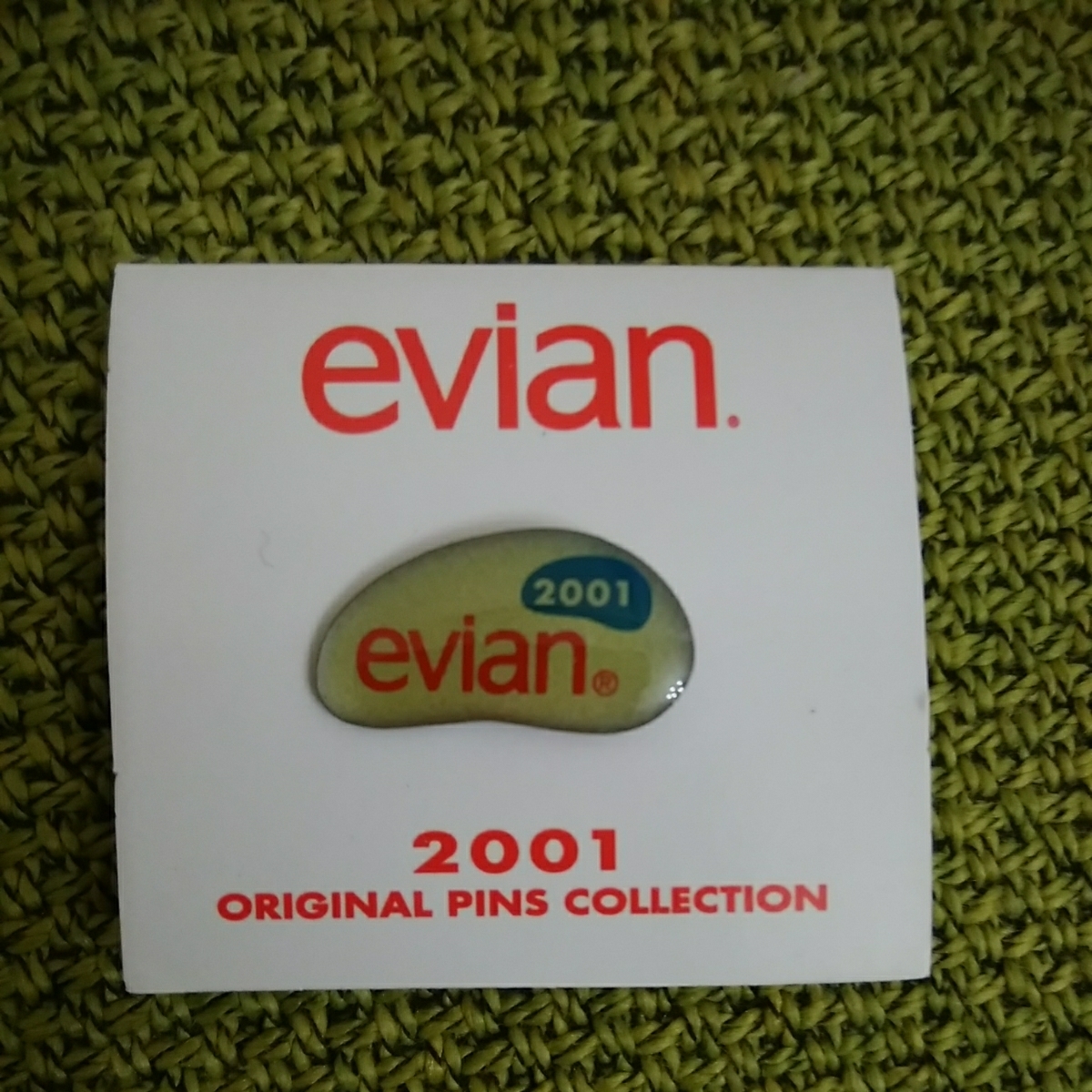 エビアン evian オリジナル ピンズ ノベルティ 非売品 A-5拍卖