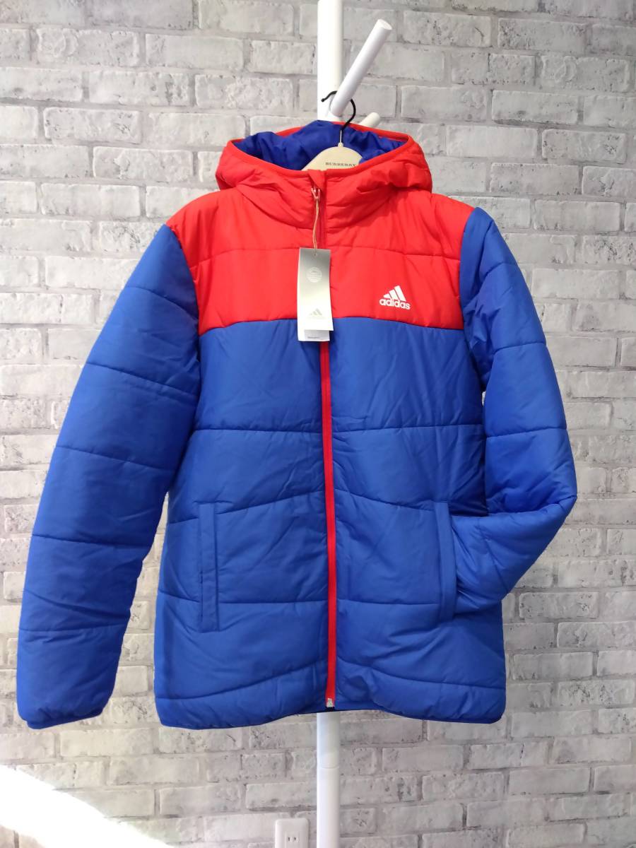 160 新品 アディダス 防寒厚地中綿 ジャケット ダウンより暖か コート ジャンパー 拍卖