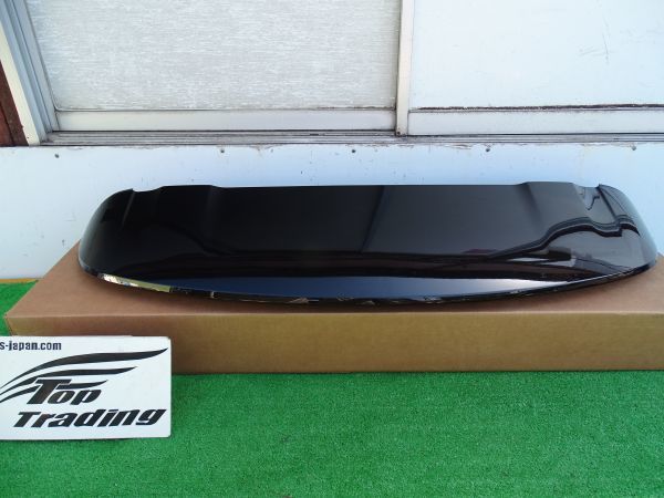 L1824/ ベンツ マイバッハ純正 GLS X167 リアゲート スポイラー A1677900500(A1677901500)オブシディアンブラック/197 新車外し拍卖