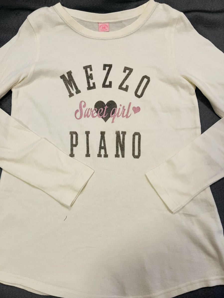 メゾピアノ新作長袖T 160cmイエロー★新品激安!拍卖