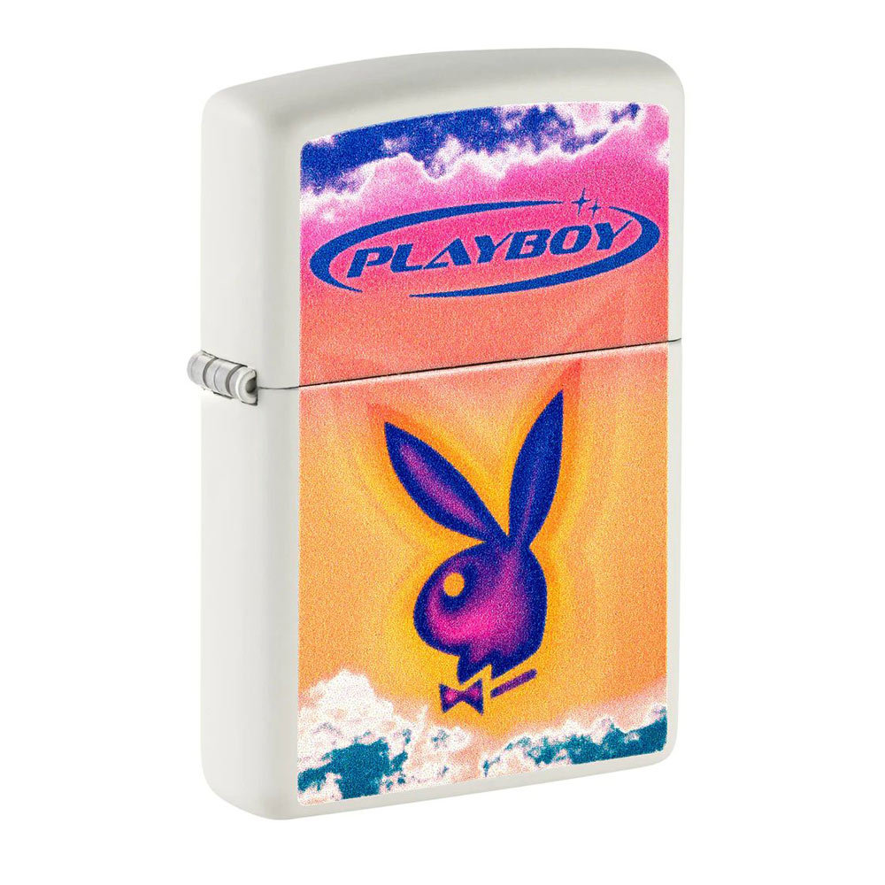 ジッポー オイルライター アメリカ加工 USA Playboy 48744x1本&ギフトボックスセット(オイル+フリント+BOX)拍卖