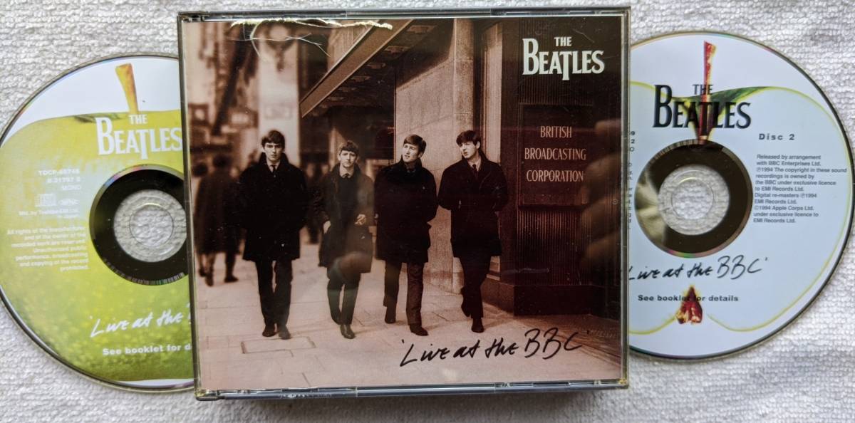 ビートルズ BEATLES●2枚組CD●LIVE AT THE BBC アット・ザ・BBC●ジョン・レノン ジョージ・ハリスン リンゴ ポール・マッカートニー!!拍卖