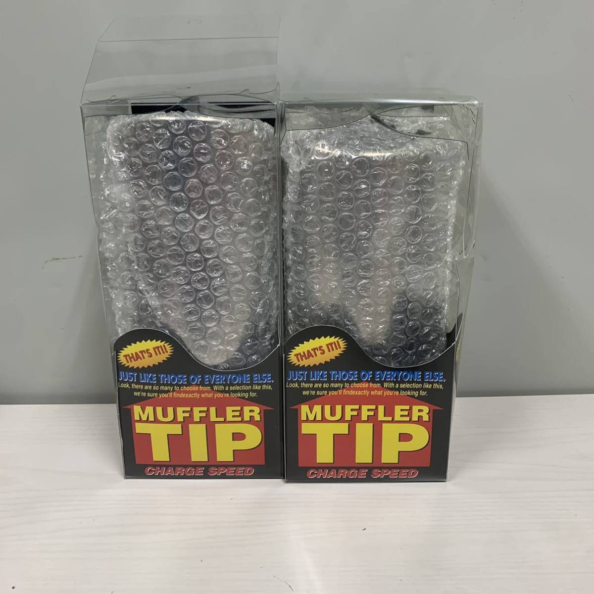 未使用品 / CHARGE SPEED / MUFFLER TIP / O-1A / マフラー2個セット拍卖