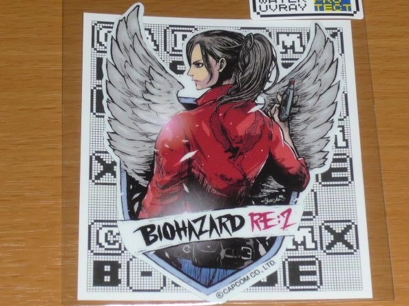 ◆バイオハザード ステッカー◆クレア リアル◆B-SIDE LABEL◆カプコン◆拍卖
