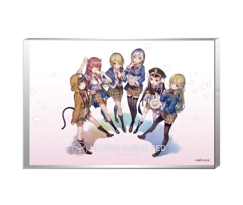 ヘブンバーンズレッド アクリルブロック ローソンコラボ ヘブバン 31A部隊拍卖