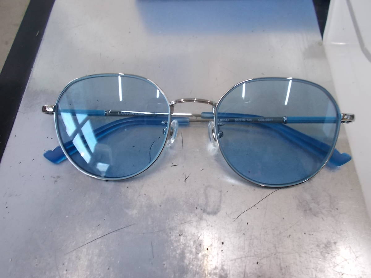 ランバン LANVIN en Bleu ボストン サングラス SLB014J-0S11 お洒落 眼鏡フレームにもOK拍卖