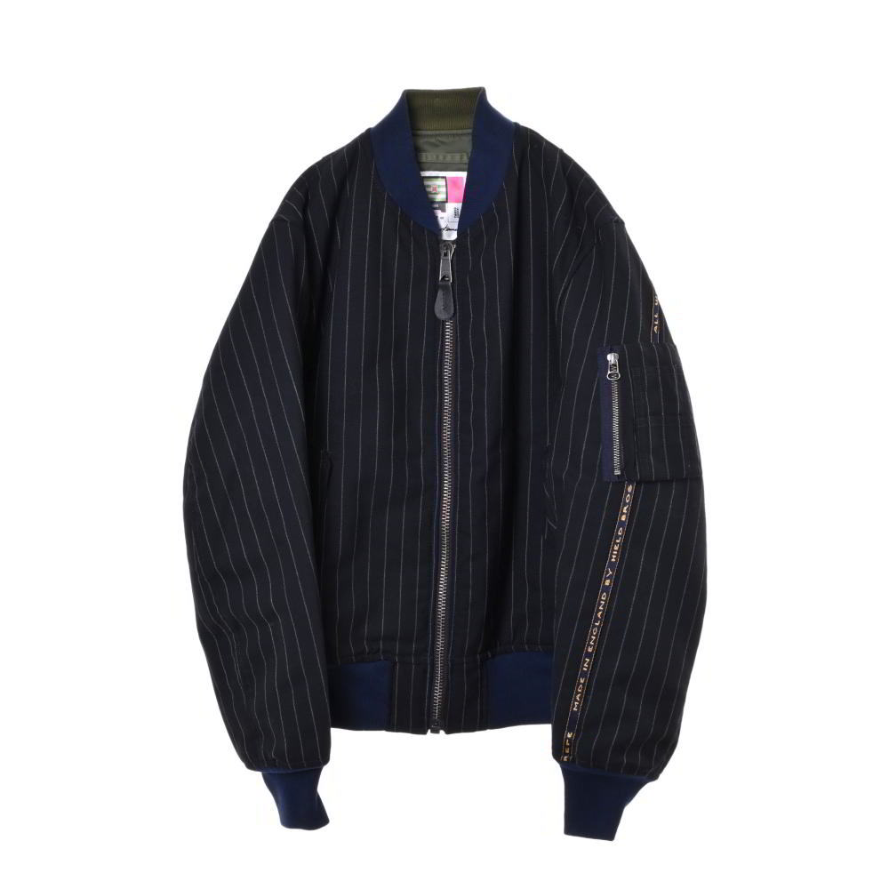 美品 TAKEO KIKUCHI × BARRY KAMEN × UNITED ARROWS&SONS ストライプ セットアップ 2/2 ネイビー タケオキクチ KL4BKB2C15拍卖